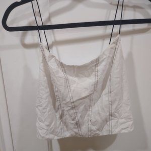 LA Hearts White Cami